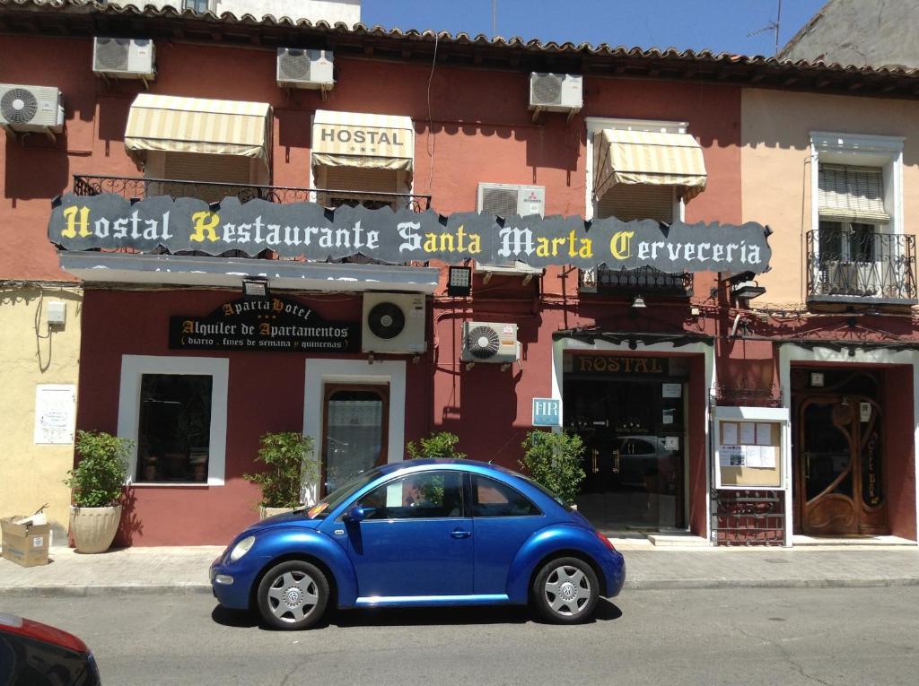Hostal Santa Marta อารันเควซ ภายนอก รูปภาพ